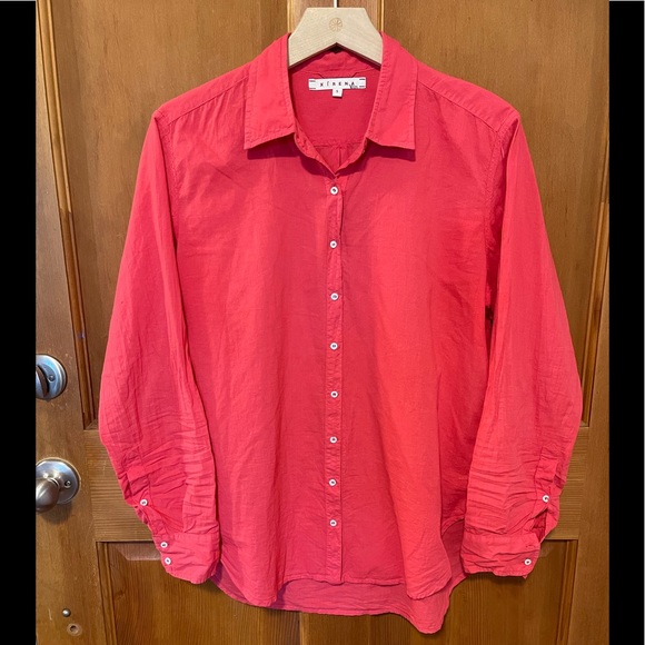 Xirena Beau Pink Button Down Collared Shirt - Picture 3 of 9